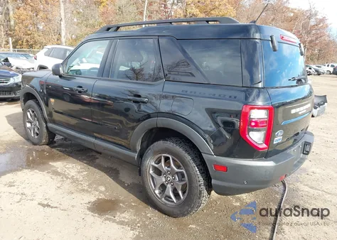 2024 Ford Bronco Sport Badlands из США, поврежденный, VIN 3FMCR9D93RRE23650